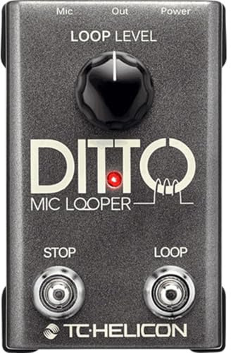 TC-Helicon Ditto Mic Looper Pedal (DittoMicd1)