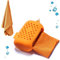 EasyULT kühlendes Handtuch, Kühltuch Kühlhandtuch, Mikrofaser Handtücher Schnelltrocknend Sporthandtuch Strandhandtuch Reisehandtuch für Fitness Gym Yoga and Outdoor Sports(Orange)