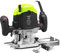 Défonceuse 1050W, pinces de serrage dimaètre 6 et 8 mm avec accessoires - Constructor