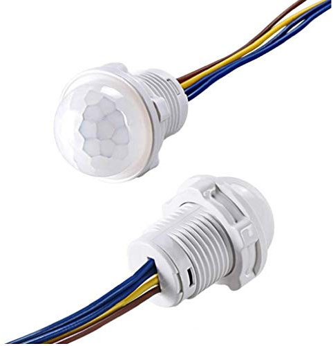Hotaden Mini PIR Sensor Armadio 110v 220v PIR Luce infrarossa del sensore di rilevazione del sensore di Movimento Automatico Interruttore