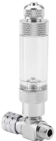 Nadelventil für Aquarium, CO2 Regler Blasenzähler Aquarium, CO2 Blasenzähler Nadel Rückschlagventil Blasenzähler Aquarium Zubehör(3)