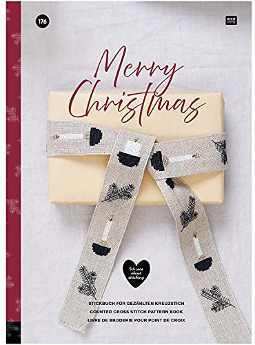 Merry Christmas: Stickbuch für gezählten Kreuzstich
