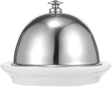 YARNOW Keramische Butterdose Mit Deckel Multifunktionale Servierschale Für Butter Saucen Gewürze Und Desserts Spülmaschinengeeignet Und Elegantes Design Für Haushalt Und Küche