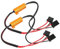 aqxreight - LED-Widerstands-Kit H7, 2 Stück Auto-LED-Decoder für H7-Scheinwerfer Anti-Hyper-Blitz Kein Fehler Lastwiderstandsverkabelung