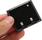 Yunseity TF-auf-CF-Karten-Adapter, Dual-Port-Micro-SD/SDXC-TF-auf-Compact-Flash-CF-Kartenleser-Adapter, Unterstützt Micro-SD-Karte/XC/HC, für DSLR-Kameras(Dual-Port)