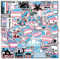 Transgender Pride Sticker 60 Stück, Transgender-Stolz-Aufkleber, LGBT Pride Vinyl Aufkleber, Wasserdicht, Perfekt für Wasserflasche Laptop Scrapbooking Aufkleber Transgender Pride Geschenk