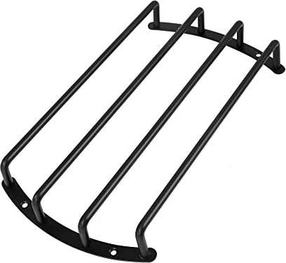 A ABSOPRO Voiture Barre Grille Subwoofer 10 Haut-Parleur Grille Couverture Garde Noir Métal