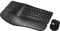 MK960 Ergonomic Wireless Keyboard Combo, Bluetooth/2.4G Split Design Keyboard with Palm Rest and 4-Level DPI Adjustable Wireless Mouse, Multi-Device, Rechargeable, for