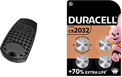 Came TOP 432 EV telecomando radiocomando Originale, sostituisce Top432NA - TOP 432 SA apricancello 2 tasti 433,92 MHz & Duracell Specialty 2032 Lithium-Knopfzelle 3 V,mit Kindersichere Technologie