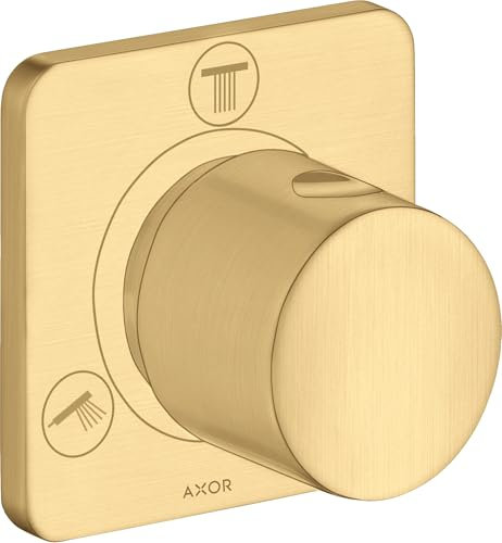 hansgrohe Fertigmontageset Trio/Quattro UP-Ab- u. Umstellvent., brush. gol optic