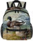 VAPOKF Leichter Schulrucksack, Kleinkind-Rucksack, kleine Reise-Umhängetasche für Jungen, Mädchen, Kinder, Stockenten, Paar auf dem Bach, multi, 25.4x10x30 CM/10x4x12 in