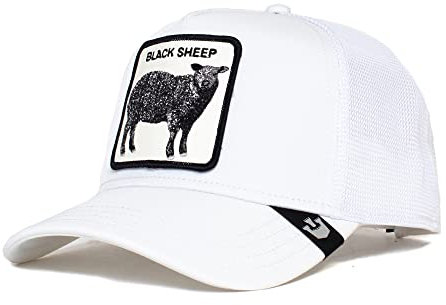 Goorin Bros. Unisex-Erwachsene The Farm Premium Series Trucker Hat Baseballkappe, Platin (Platinum Sheep), Einheitsgröße