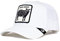 Goorin Bros. Unisex-Erwachsene The Farm Premium Series Trucker Hat Baseballkappe, Platin (Platinum Sheep), Einheitsgröße