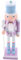 Garneck Purple Wooden Nutcracker Figures, Christmas Nutcracker Ornament for Christmas Xmas Holiday Decoration-9.8Inch