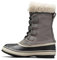 Sorel Damen Winter Carnival Boot WP wasserdichte Schneestiefel, Quarry, Black, 38.5 EU