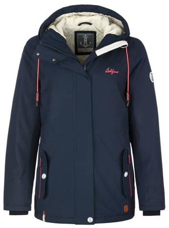 Leitfeuer Damen Funktionsjacke mit Rautenstepp-Futter - Outdoor-Jacke wasserdicht und atmungsaktiv