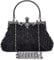 BAIGIO Clutch Damen 1920S Vintage Tasche Handtasche Vintage Perlen Tasche Blumen Abendtaschen Damen Clutch Tasche mit Perlen Brauttasche Elegant Handtasche Umhängetasche für Party Hochzeit