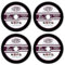 QUEFORET 75mm HSS Circular Saw Blades - 4pcs Cutting Discs for Soft Metal Copper Aluminium, with 10mm Arbor