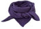 Glückspilz I Musselin Tuch Damen | Musselin Schal Damen | 130 x 130 cm | Schals & Tücher für Damen | Baumwolle | Musselintuch | XXL | LILA