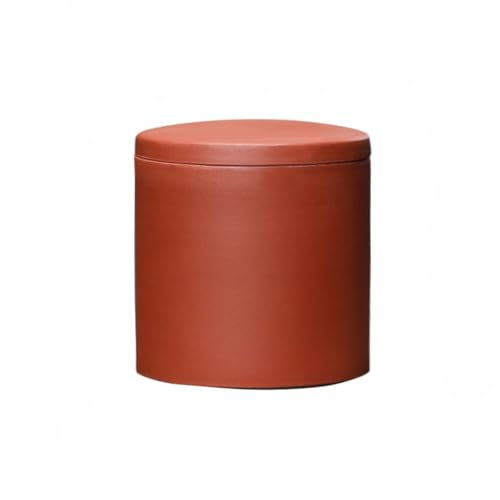 Teeaufbewahrung Lila Ton Teedose Kleine Keramik Mini Teedose Teedose Desktop Home Dekoration Teedose Küche Kanister