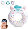 MORAINJAY Gonfiabile, anello da nuoto a forma di unicorno, 76 cm/30 pollici, per bambini da 6 a 12, per la piscina, giochi estivi, galleggianti per bambini