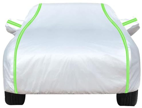 Autoabdeckung für V-W Kaefer Cabrio (15) 1960-1981 Cabriolet, Silber Autoabdeckung für Auto Autoabdeckplane Wasserdicht AutoschutzhüLle Outdoor Car Cover Autoplanen & Garagen