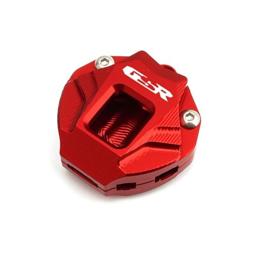 Generisch 5 Farben Motorradzubehör Aluminium Schlüsselhülle Hülle Schlüsselanhänger Schlüsselanhänger Kompatibel mit Suzuki GSR 750 400 600 GSR750 GSR400 GSR600