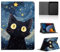 Funda Tablet para Samsung Galaxy Tab A 10,1 SM-T510/T515 2019, Carcasa Lindo Anime Manga Motifs Diseño de Cubierta Protectora Plegable Cuero de PU con Función de Soporte Protectora Case, Look Up