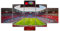 5 Stück Allianz Arena Poster München Fußballstadion Club Wandkunst Bild Kunstdruck Leinwand Kunst Gemälde für Büro Dekoration Poster (insgesamt 55 x 100 cm, ohne Rahmen)