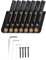 7 Strings Headless Guitar Bridge Alloy Stahl und Messing E -Gitarrenbrückenersatz (GA1127)