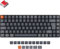 Keychron K3 Ultra-Slim Bluetooth Wireless Mechanische Tastatur, 75% ISO-DE-Layout Hot-Swap-fähig Low Profile Optischer Roter Schalter RGB Gaming-Tastatur für Mac Windows