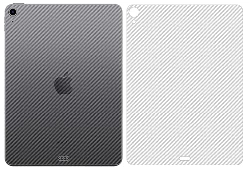 GIOPUEY Rückseite Folie Kompatibel mit iPad (A16) 11th 2025, [4 Stück] 0.1mm Ultradünn Carbon Muster Rückseite Folie, Kratzfest Anti Fingerabdruck rutschfest