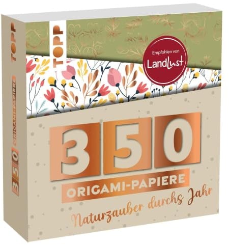 350 Origamiblock Faltzauber durchs Jahr. Empfohlen von LandLust