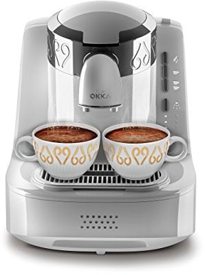 Arzum Mokka-Automat Okka White, Silver