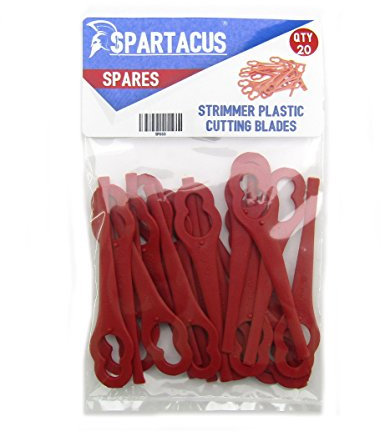 Spartacus x20 Lawnmower Plastic Blades Fits Ozito Power X PXCLTS-018