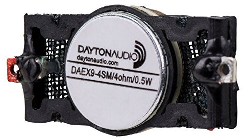 DAYTONAUDIO Dayton Audio DAEX-9-4SM Skinny Mini Exciter Audio y Haptic Feedback 9 mm 1W 4 Ohm