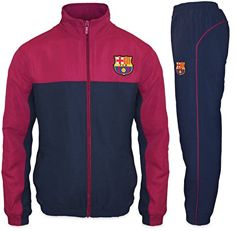 FC Barcelona - Jungen Trainingsanzug - Jacke & Hose - Offizielles Merchandise - Geschenk für Fußballfans - 2-3 Jahre