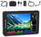 FEELWORLD Paquete de monitor de cámara F6 - Monitor de campo HDMI 4K de 6 pulgadas con forma de onda, carga LUT 3D (incluye batería, cables micro y mini HDMI, funda de transporte)