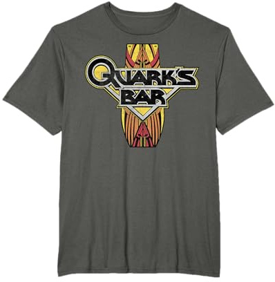 Star Trek DS9 Quark's Bar Vintage Logo Premium T-Shirt T-Shirt