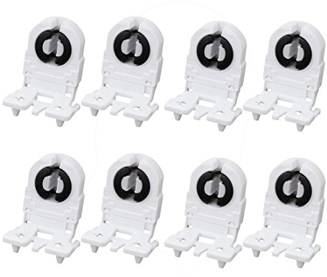 Aexit 8Pcs AC 500V 2A G13-F41F Portalampada T8 Light G13 Base Lampada fluorescente bianca ID: 498526