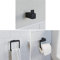 Architeckt Jupiter Range Matte Black Bathroom Accessories (3 Piece Set)