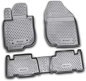 Element Passgenaue Fußmatten für Toyota RAV4 I, 2006-2010, 4tlg, Schwarz