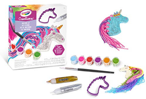 CRAYOLA Creations, Einhorn-Set, zum Gestalten bunter Einhörner mit Knete, Kreative Aktivität und Geschenk für Kinder, ab 8 Jahren, 04-1153