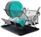 Vilde Escurreplatos con Soporte para Cubiertos Dish Drying Rack Escurreplatos, escurridor, escurridor de Platos, pequeño, 45 x 32 x 25,5 cm, Color Negro