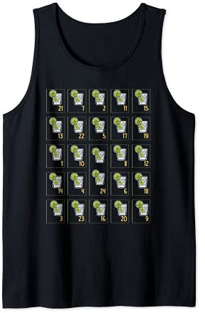 Adventskalender Gin Weihnachten 24 Türchen Tank Top