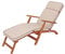 PillowPrim Sonnenliege Auflage - Liegenauflage Outdoor - Auflagen für Deckchair 178 x 47 cm, 5 cm - Polsterauflage für Sonnenliege - Kissen für Liegestuhl - Dick, Bequem & Langlebig - Braun