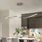 LED Pendelleuchte Esstisch Esszimmer Lampen Hängelampe Moderne Dimmbar Mit Fernbedienung Hängeleuchte Wohnzimmer Küchenlampen Hängend Leuchte für Büro Couchtisch Hotel Bar Deko Decke Pendellamp L80cm