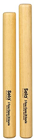 2-Tone Claves 20 Acacia