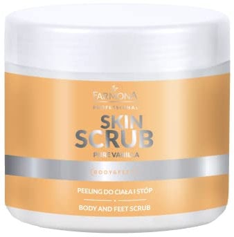 SKIN SCRUB PURE VANILLA - Körper- und Fußpeeling 500g