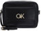 Calvin Klein RE-Lock Camera Bag W/Flap K60K611083, Sacs Crossover Femme, Noir (CK Black), OS